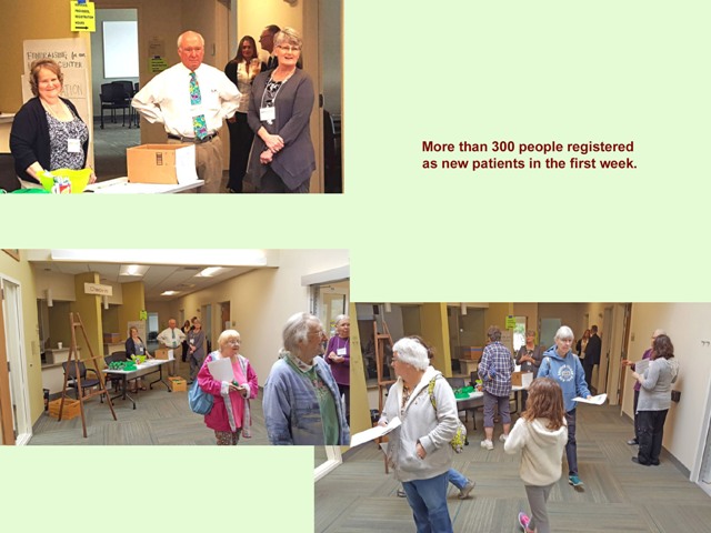 new patients registering